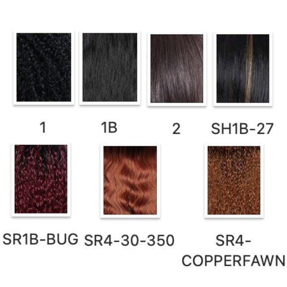 RCHW202 Kendra Mane Concept Lace Front Wig HD Transparent Long Jerry Curly Hair - Picture 5 of 5